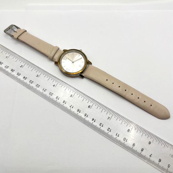 Retro Gold & Pink Analog Watch - Picture 4 of 5